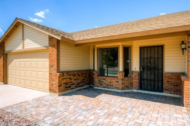 Paved front entry