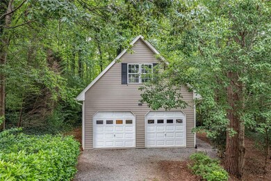 Carriage House featuring two car garage