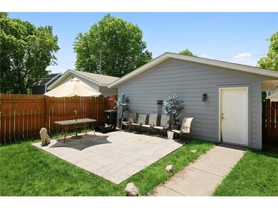 Large 2 car garage and Patio area