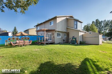 house from backyard