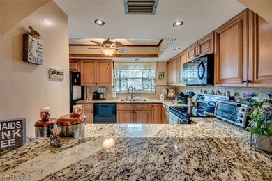 Breakfast bar looking in to kitchen
