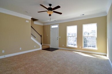 Large great room  Exact floor plan model home