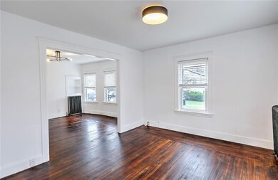 Living room looking into dining room