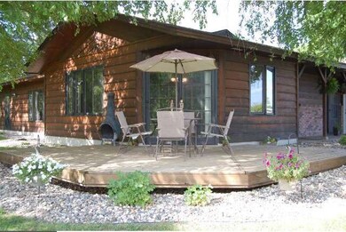 Enjoy views of nature and wildlife from the patio