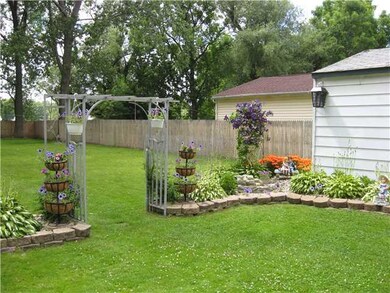 Yard/Garden. Extra deep fenced in lot with beautif