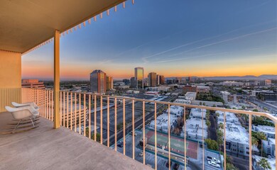 Balcony View at Sunset