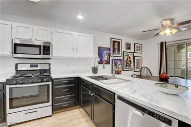 Kitchen open to Dining Room