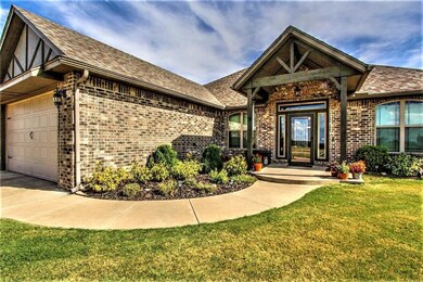 welcoming, manicured landscaping around front pati