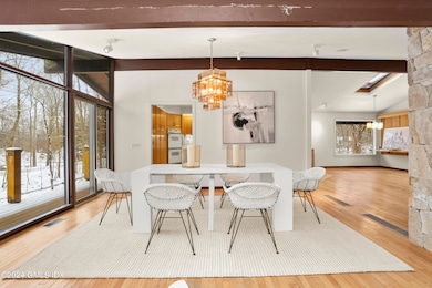 dining room facing kitchen family room