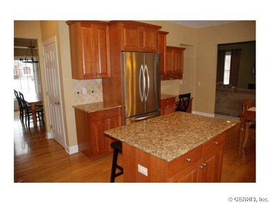Kitchen. Stunning kitchen opens to the fireplaced 