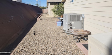 Rear of house and gas pack