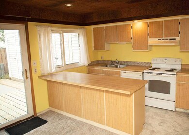 Kitchen Looking Out to Patio