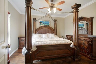 Retire to you Master Bedroom after a long day of w