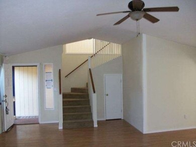 living room looking to stairway