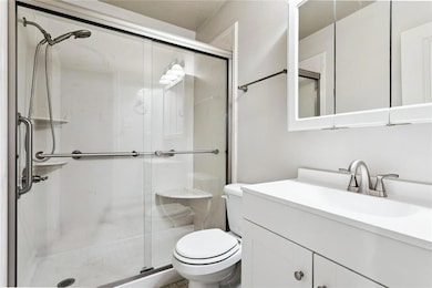 recently updated bathroom