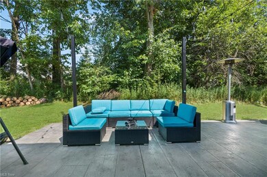 Another view of the patio.