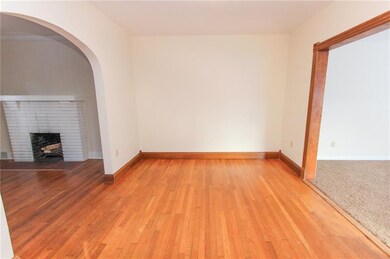 Open Dining Room with Hardwood Floors