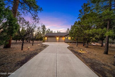 Large Driveway To 3 Car Garage