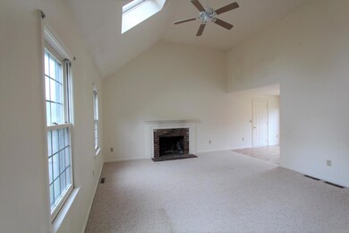 Skylit Living Room