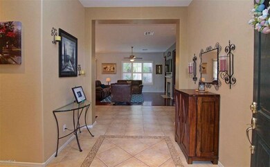 Wide entryway