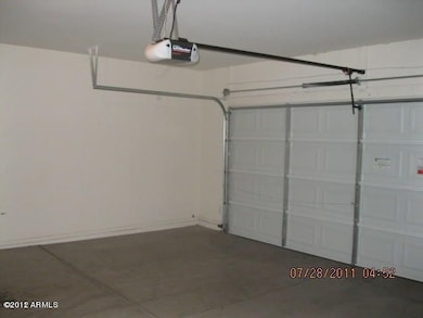 inside garage