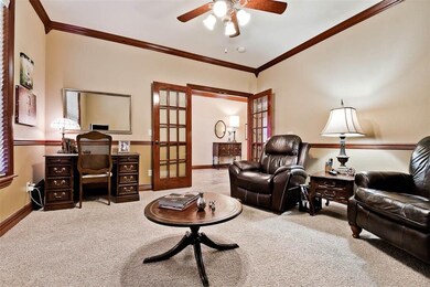 Excellent Office Space with French Door entrance & Real Wood Architectural Details will provide plenty of Inspiration...