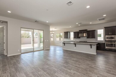 Great Room into Kitchen