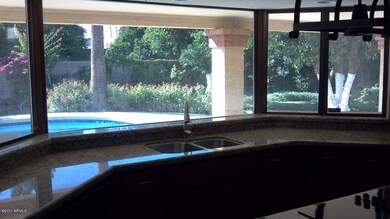 View from kitchen