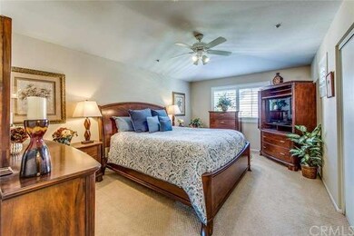 Spacious Master Bedroom with new carpet, plantatio