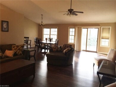 Large open living area.  Plenty of room to large g