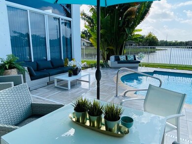 Outdoor area perfect for entertaining