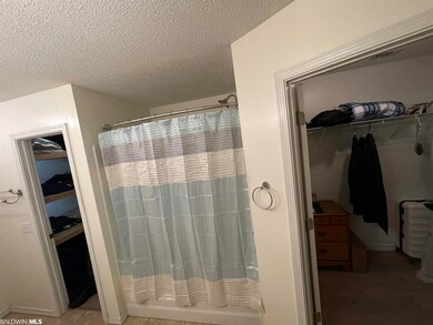 Roomy double closets with shelving & storage