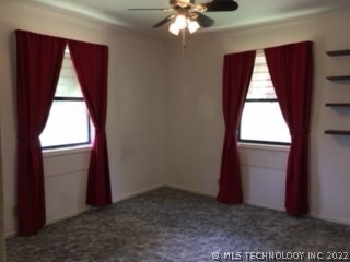 Second bedroom with walk-in closet.
