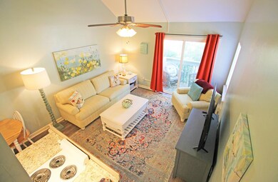 Living room from above