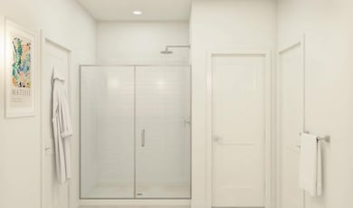 Primary bath shower
