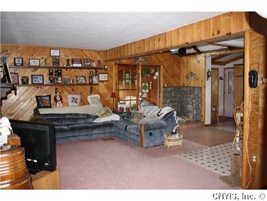 Living Room. Living area opens to eat in kitchen.