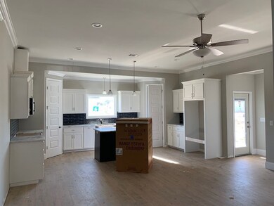 Great room open to kitchen