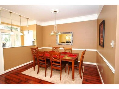 Dining Room with NEW Wood Grain Laminate Floor, 9 