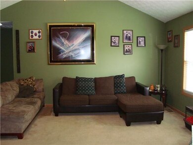 Living Room. What a great living room, looks out onto back yard!!