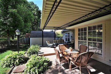 You will love this out door sitting area.  