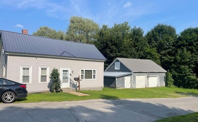Front of House and Garage