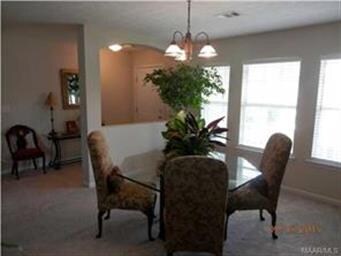 Formal Dining Room features two open arches.  This