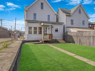 Rear Fenced Yard