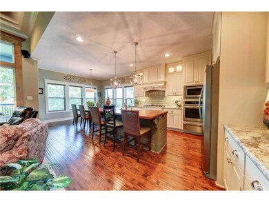 Open Floor Plan is so inviting and allows everyone