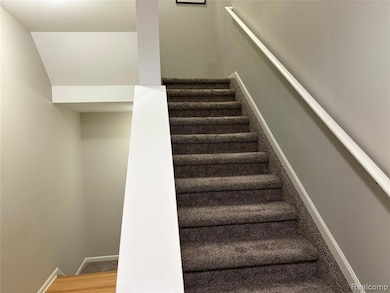 Stairway to main floor from Front door