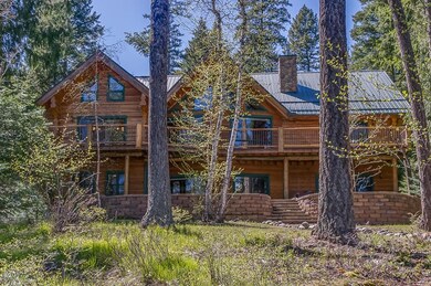 Home facing lake