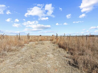 View of yard with a rural view