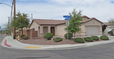 Maintenance free desert landscaping.