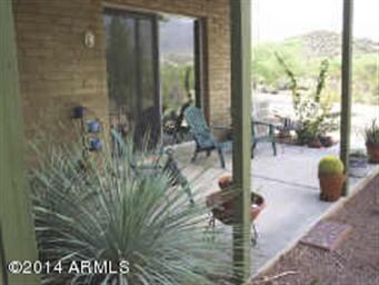 OLD PHOTO of patio off master bedroom