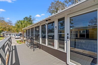 View of deck